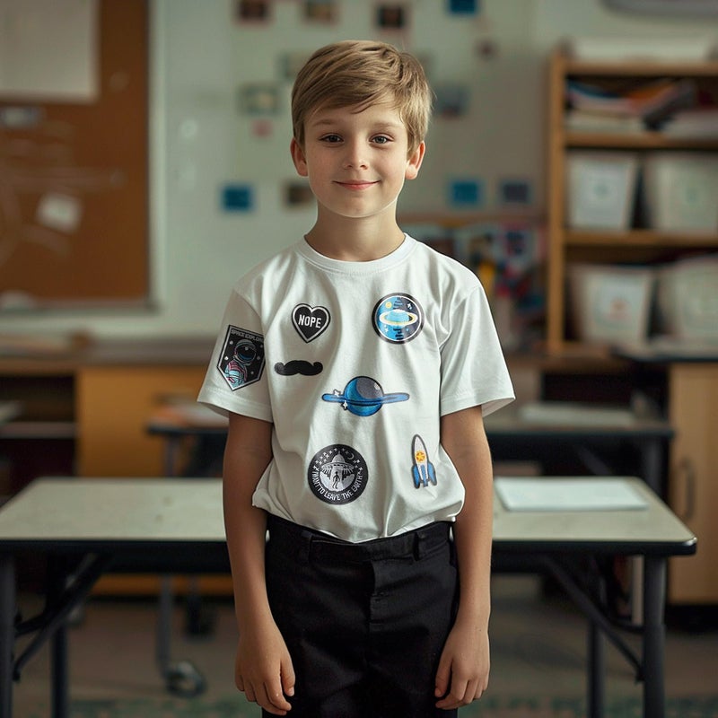 RF-patch 40Pcs Iron on Patches Variety Pack, Large Embroidered Applique Iron on Patch for Clothes, Hats, Jeans, Backpacks, Etc - Image 5